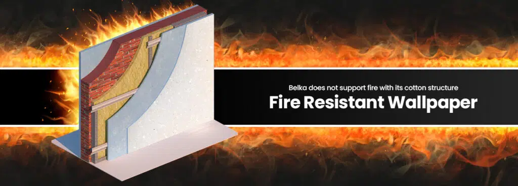 Fire Resistant Wallpaper Belka