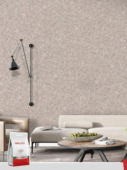 Belka B11 - Sand Beige Wallpaper Natural Stylish Wall Covering