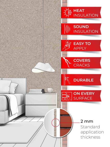 Belka B14 - Light Brown Wallpaper Eco Stylish Wall Covering