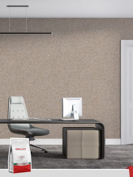 Belka B14 - Light Brown Wallpaper Eco Stylish Wall Covering