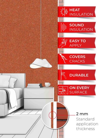 Belka B18 - Copper Wallpaper Natural Stylish Wall Covering