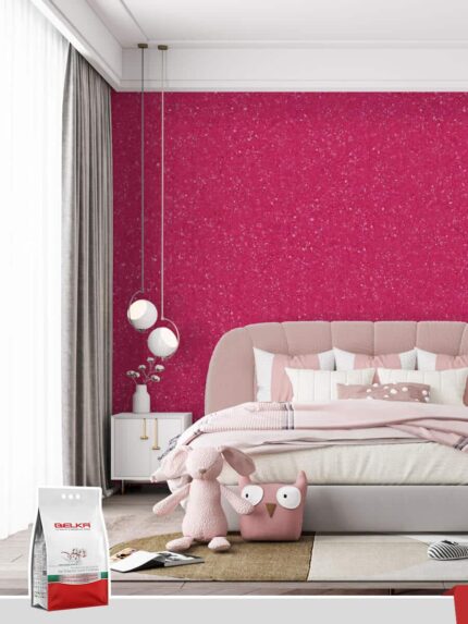 Belka B19 - Magenta Wallpaper Natural Stylish Wall Covering