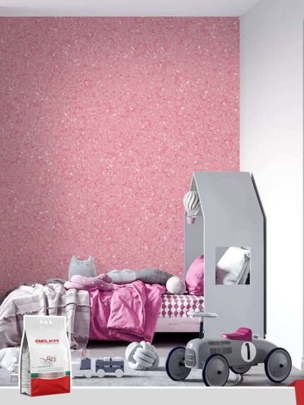 Belka B22 - Pink Wallpaper Natural Stylish Wall Covering