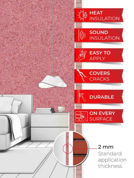 Belka B26 - Cerise Wallpaper Natural Stylish Wall Covering