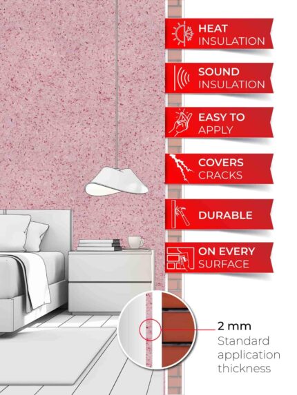 Belka B28 - Mauve Wallpaper Natural Stylish Wall Covering