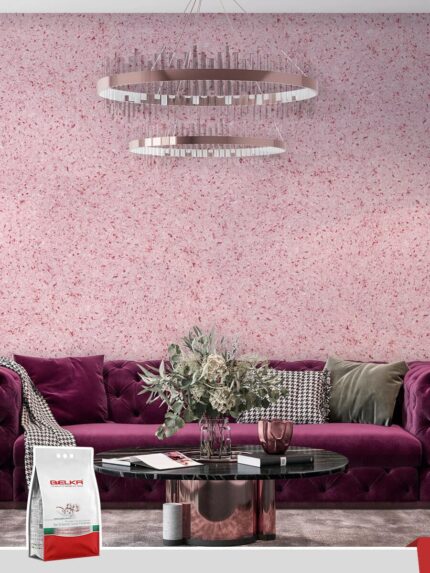 Belka B28 - Mauve Wallpaper Natural Stylish Wall Covering