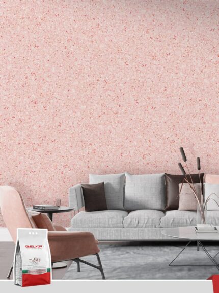 Belka B29 - Nursery Pink Wallpaper Eco Stylish Wall Covering