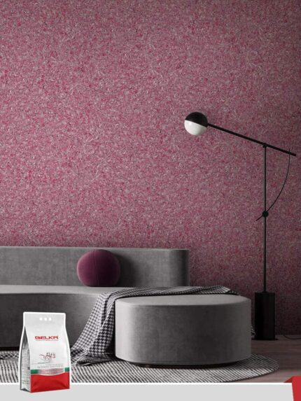 Belka B32 - Light Purple Wallpaper Eco Stylish Wall Covering