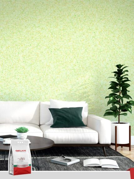 Belka B40 - Yellow Green Wallpaper Eco Stylish Wall Covering