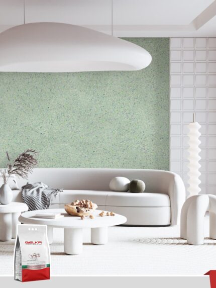 Belka B43 - Light Teal Wallpaper Eco Stylish Wall Covering