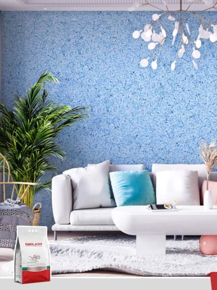 Belka B52 - Sky Blue Wallpaper Natural Stylish Wall Covering