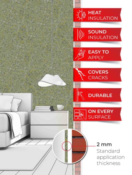 Belka B53 - Pistachio Wallpaper Eco Stylish Wall Covering