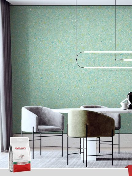 Belka B58 - Cyan Wallpaper Natural Stylish Wall Covering